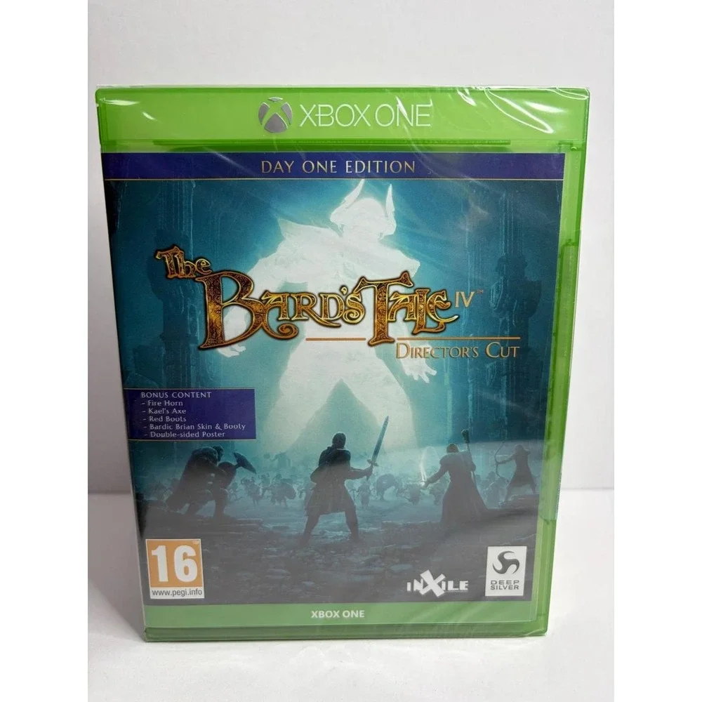 The Bard's Tale IV Director's Cut Day One Edition Xbox One New Sealed PAL